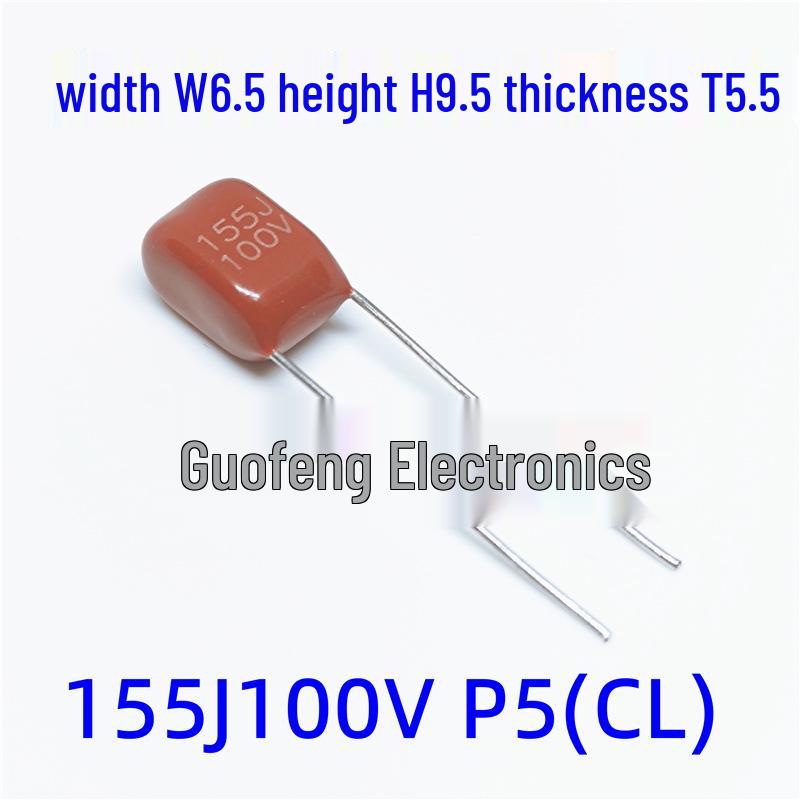 Metallized Film Capacitor 1.5uF 155J 100V-630V CBB21/22 K CL