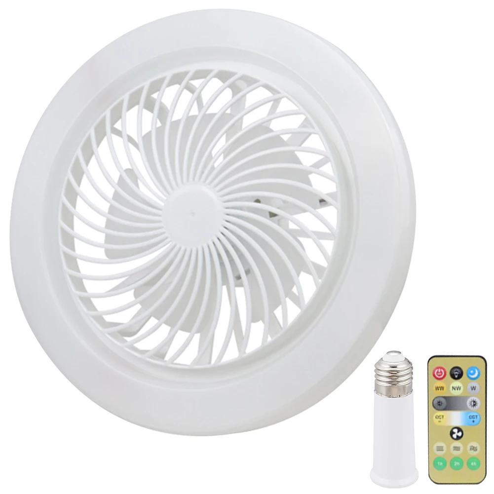 Smart Ceiling Fan with Remote Control Ceiling Fan with Lamp Bedroom Chandelier with Cooling Fan for Bedroom Living Room Lighting