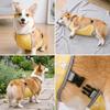 Water Repellent Dog Belly Vest Soft Lining Dirt Repellent Dog Warmer Bib Adjustable Fit Light Weight Dog Abdomen Clothes