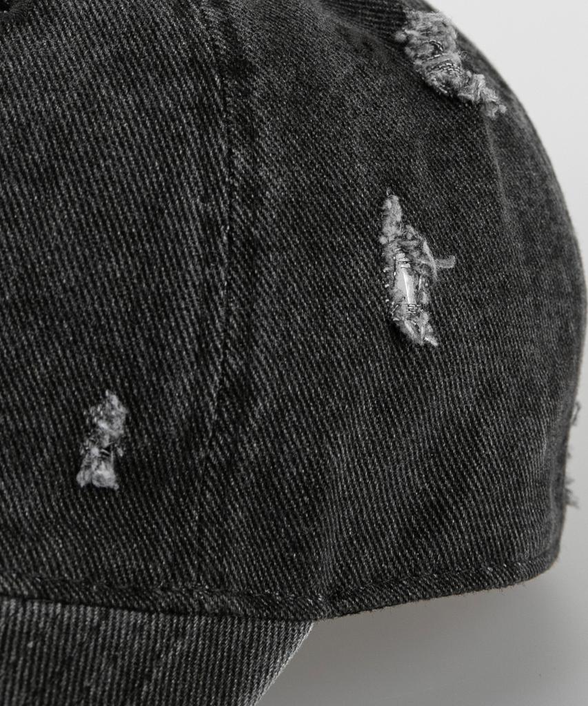 Wig Move Forward Damaged Ball Cap - Charcoal