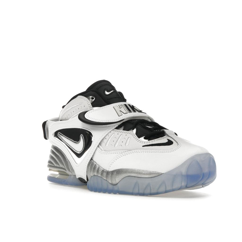 Nike Air Adjust Force Weiß Metallic Silber Damen Sneaker Schwarz Transparent DV7409-100