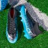 Men's High Tops Lace Up Soccer Cleats, Lightweight Professional Athletic Football Cleats Mens Athletic Shoes for Training Soccer