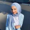Fashion Beautiful Hijab Scarf Hijab Fashion Arabic Scarfs Plain Chiffon Hijab Scarf