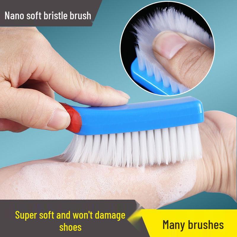 Durable Multifunctional Nano Soft Bristle Shoe Brush