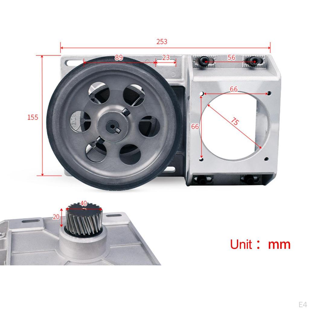 Engraving Machine Gearbox Set with Precision Helical Gear