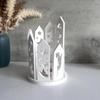 Leaf Butterfly Animal Skeleton Candle Holder Silicone Mould Plaster Cement Moulds