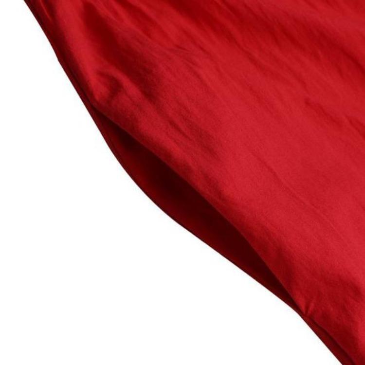 Damen Sommerkleid Locker A-Linie Maxi Knöchellang Kurzarm Rundhalsausschnitt Einfarbige Patchwork Falten Weich Atmungsaktiv Damenkleid