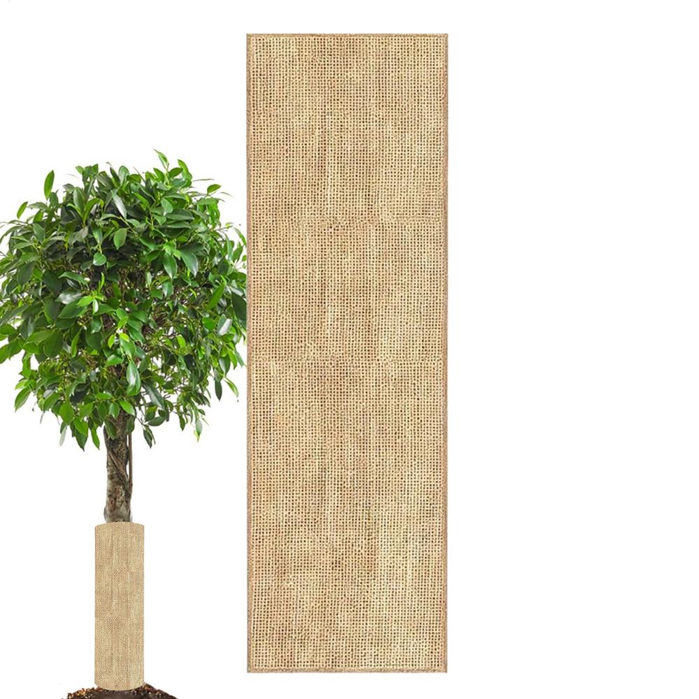 Frost Blankets For Outdoor Plants Breathable Anti-Freeze Cloth Natural Burlap Plant Covers For Fruit Tree Vegetable Berry Bush