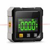 2-Side Magnetic Digital Angle Gauge Laser Electronic Protractor Horizontometer Inclinometer Angle Ruler Slope Measuring Tool