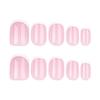 Minimalist French White Short Square Press-On Nails - Hot-Selling Wearable Nail Tips, Finished Manicure False Nails