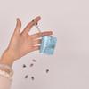 Korean Style Iridescent Laser Mini Card Holder & 1-2 Inch Keychain Photo Album