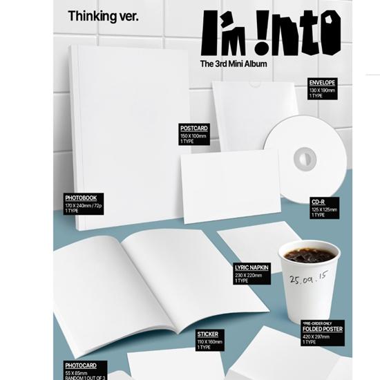 Jang Woo Young - 3rd mini album [Im Into] (Thinking/Feeling ver.)- Rlease  2025-09-15