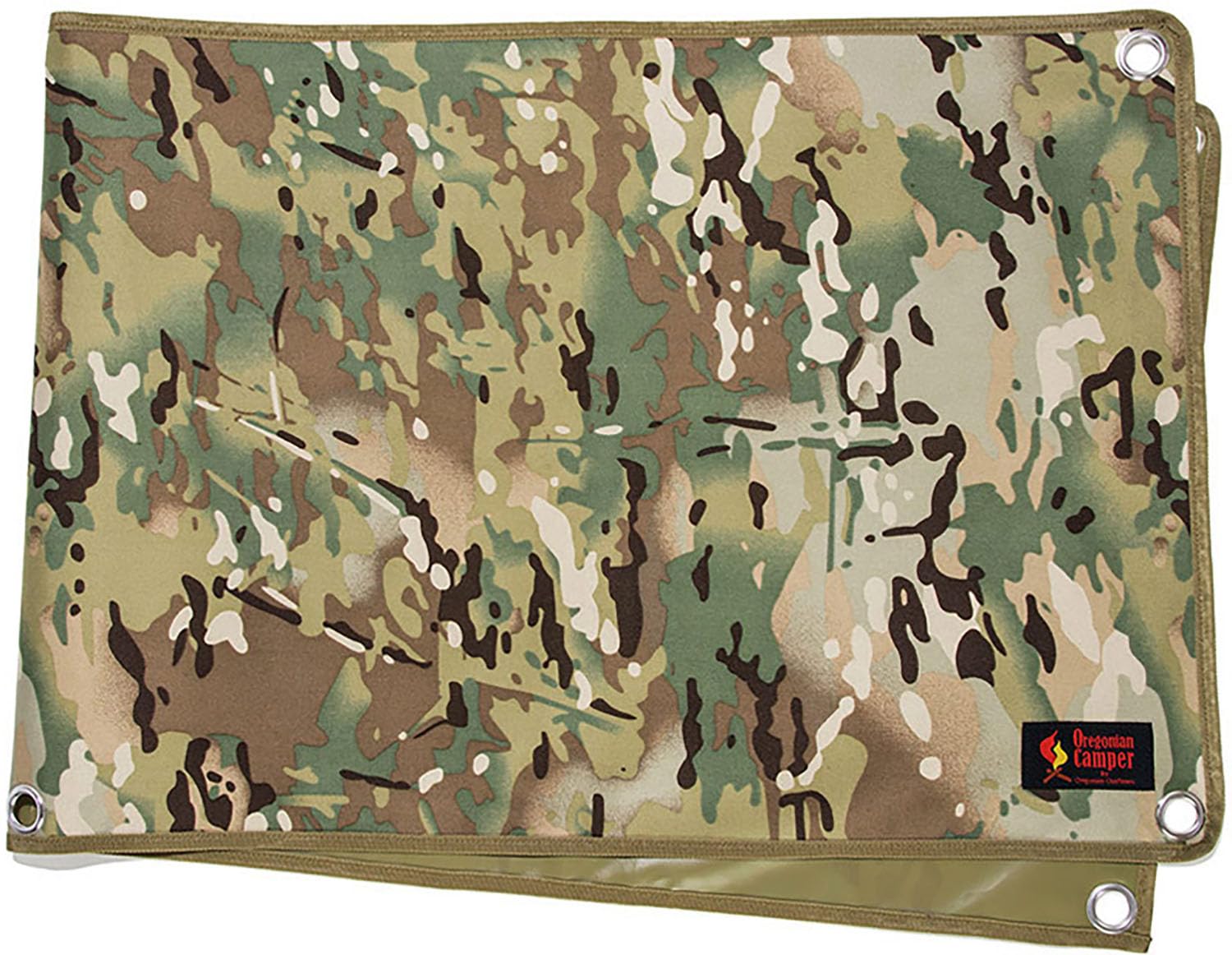 

Oregonian Camper Seat Waterproof Ground Sheet Multi Camo OCB2043CM M-Half