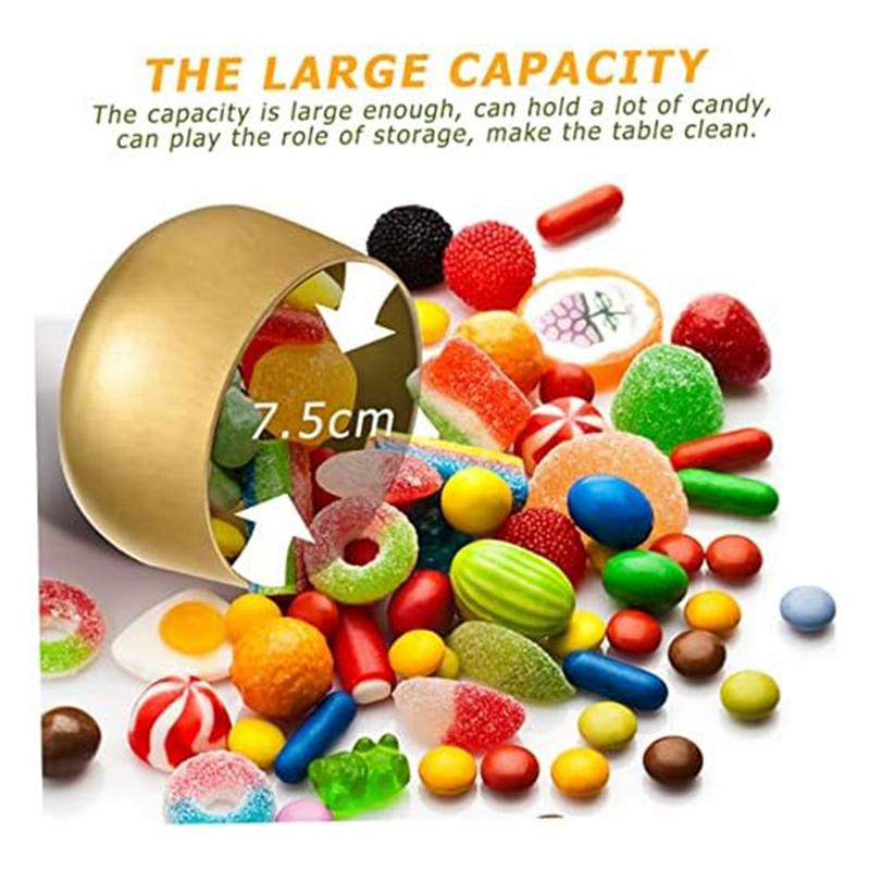 

BHBL 12Pcs Small Storage Box with Lid Candle Making Tins Sealed Cans Wedding Gift Tin Tinplate Jewelry Storage Gold China Mainland