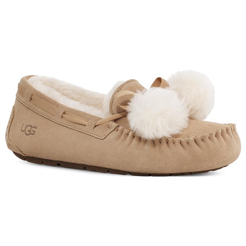 UGG Dakota Moccasins Slippers 'LIght Chestnut'' Women's 1138651-SAN