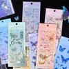 Shell Light Decorative Stickers: Dream Butterfly Series - Set of 3 Sheets, 8 Styles Available