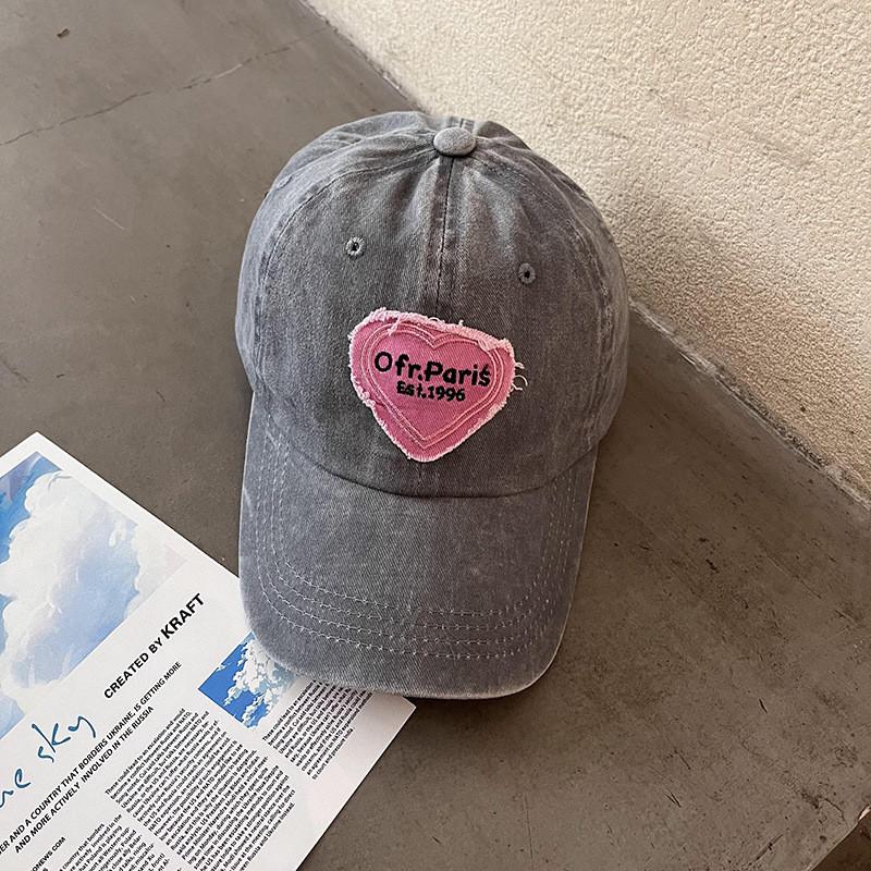 Color Letter Solid Ofr Paris Embroidery Baseball Cap Function Men Hat Women