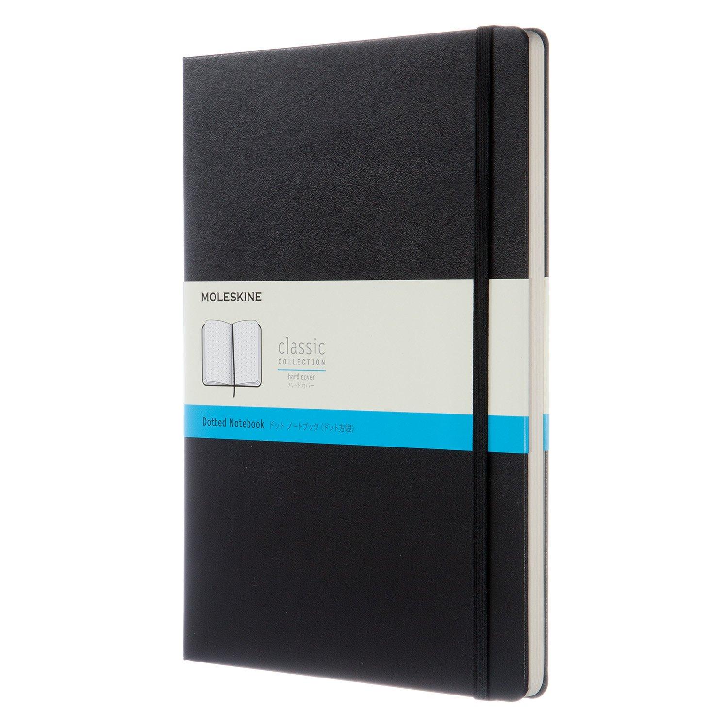

Moleskine Notebook Classic Hard Dot Grid XL Black QP093