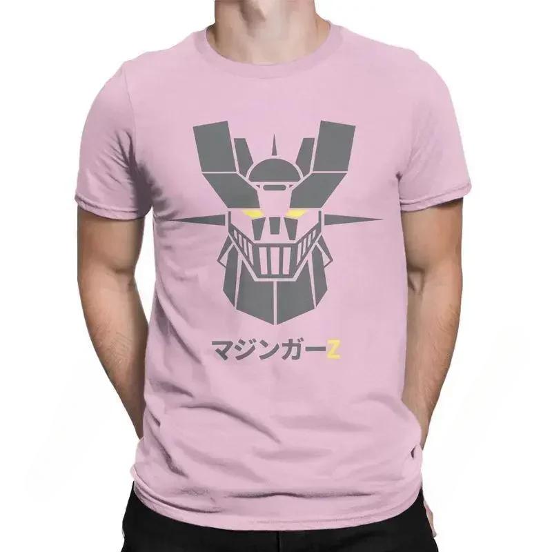 Herren Damen T-Shirts Anime Videospiel Roboter Mazinger Z Print T-Shirt Kurzarm 100% Baumwolle Oversize T-Shirt Retro Harajuku Oberteile