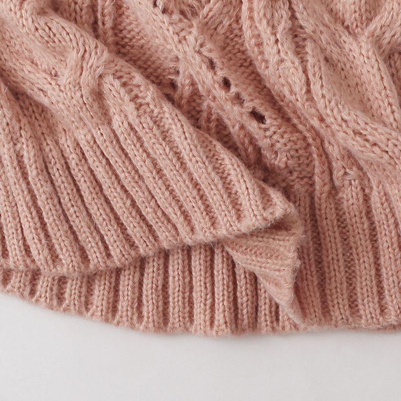 Mid-Length Sweater Vest Spring & Fall New Foreign Trade Women's Clothing Younger Fashion V Neck Sleeveless Pure Color Split Vest 30206