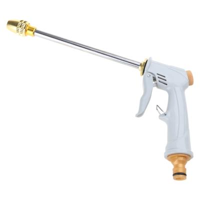 Stainless High Pressure Water Hose Nozzle Flexible Long Spray Nozzle for Home, Car, Lawn, Garden Cleaning Watering Plant