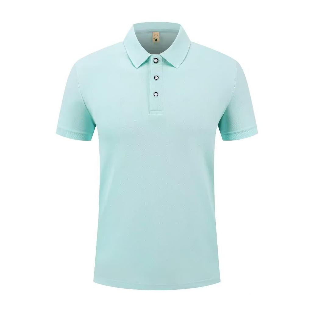 2026 Summer New Men's Fashion Casual Breathable Comfortable Polo Shirt Solid Color High Quality Short Sleeve T-shirt
