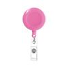 1pc Plastic Retractable Badge Reels Student ID Bus Cards Holder Clips School Supplies Nurse Doctor Easy-to-pull Buckle Clips