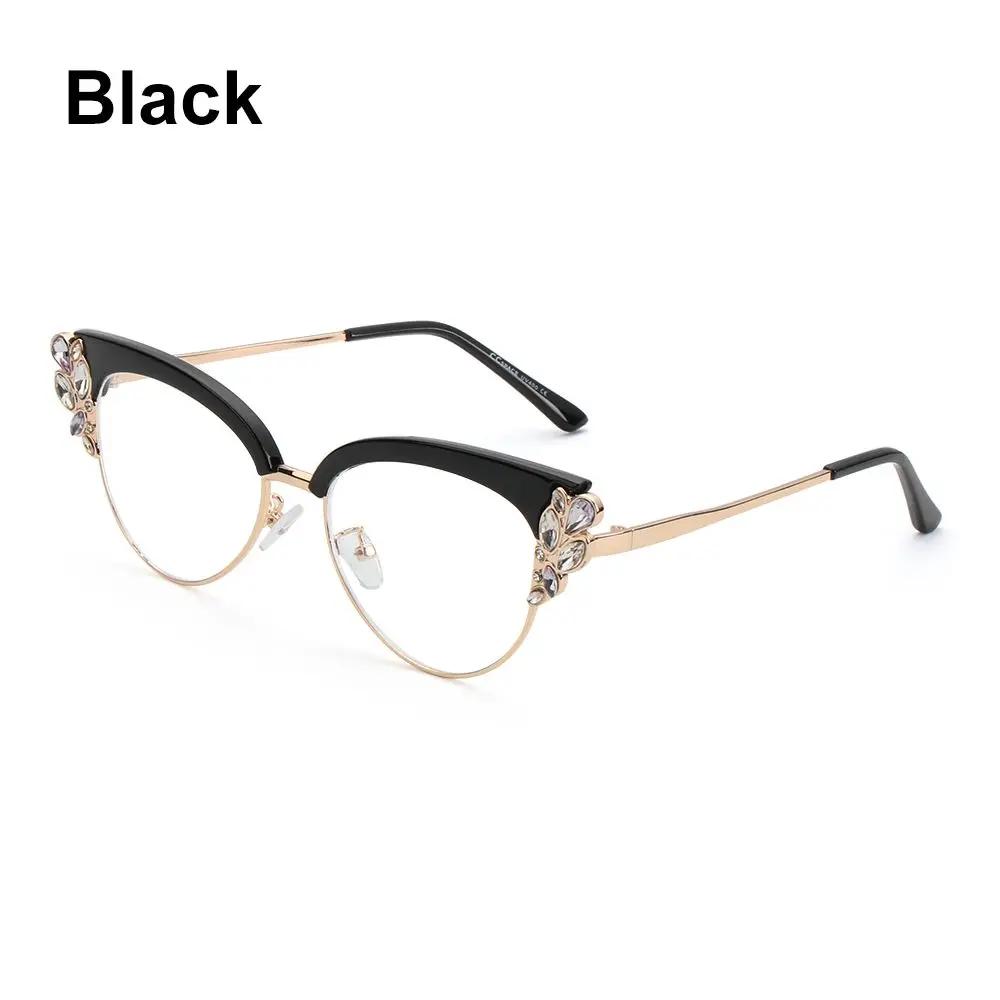 

Glasses Women Retro Cat Eye Light Blocking Optical Frames Men Prescription Reading Glasses Clear Lens Spectale Eyeglasses