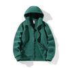 Youth Unisex Fleece Hooded Cardigan Pullover for Sport & Casual Wear - Spring/Autumn