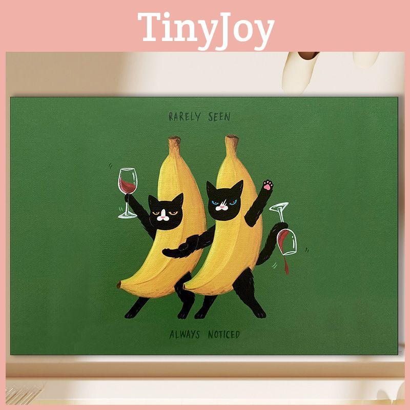 Cat Cartoon Nonslip Bathroom Rug With Waterabsorption For Bedroom Or Room Living