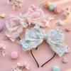 Ruffle Lace Girl's Headband Sweet Style Lolita Headdress  Cosplay Accessories