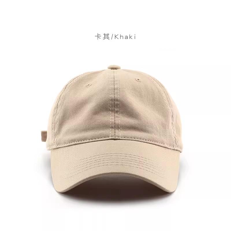 Retro Solid Color Soft Top Hip Hop Baseball Cap Unisex Outdoor Versatile Sun Protection Anti-UV Hat for All Seasons