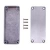 1-3 peças Caixa de Stompbox de Alumínio Efeitos Estilo 1590A 1590B Gabinete de Pedal com Parafusos Kit de Instrumento Musical Caixa Stompbox para Guitarra