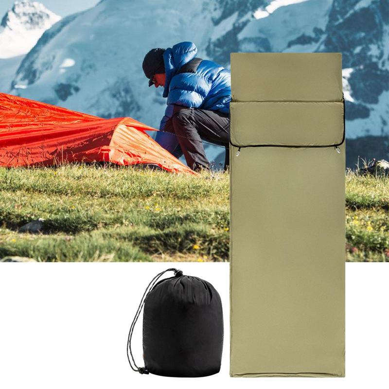 Outdoor Sleeping Bag Liner Envelope Type Resting Sack Travel Sheets For Hotel Envelope Type Camping Sleeping Bag Liner For