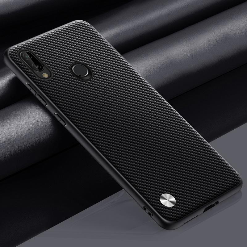 Luxury PU Leather Case For Huawei P Smart Plus 2018 Back Cover Matte Silicone Protection Phone Case For Huawei Nova 3i Nova3i
