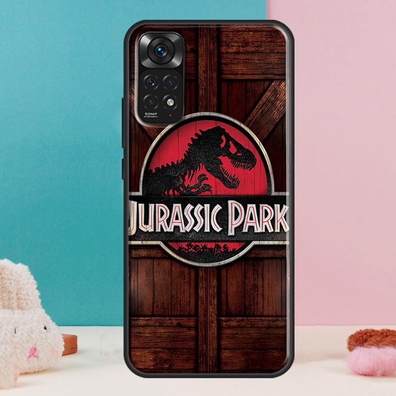 Dinosaur World Jurassic Park Case For Xiaomi Redmi Note 12 11 10 9 8 Pro 9S 10S 11S 12S Redmi 12C 9A 9C 10A 10C Coque