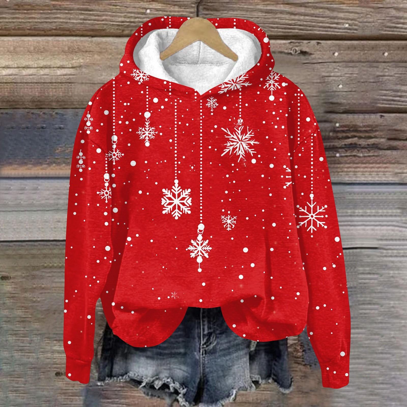 

Женские толстовки с капюшоном, толстовки, одежда для девочек-подростков, повседневные свитера, пуловеры, модные повседневные универсальные повседневные толстовки XXL красный