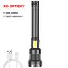 90000 Lumens LED Tactical Flashlight Rechargeable XHP90 USB Zoomable 7Modes Super Bright Floodlight Spotlight Torch Light