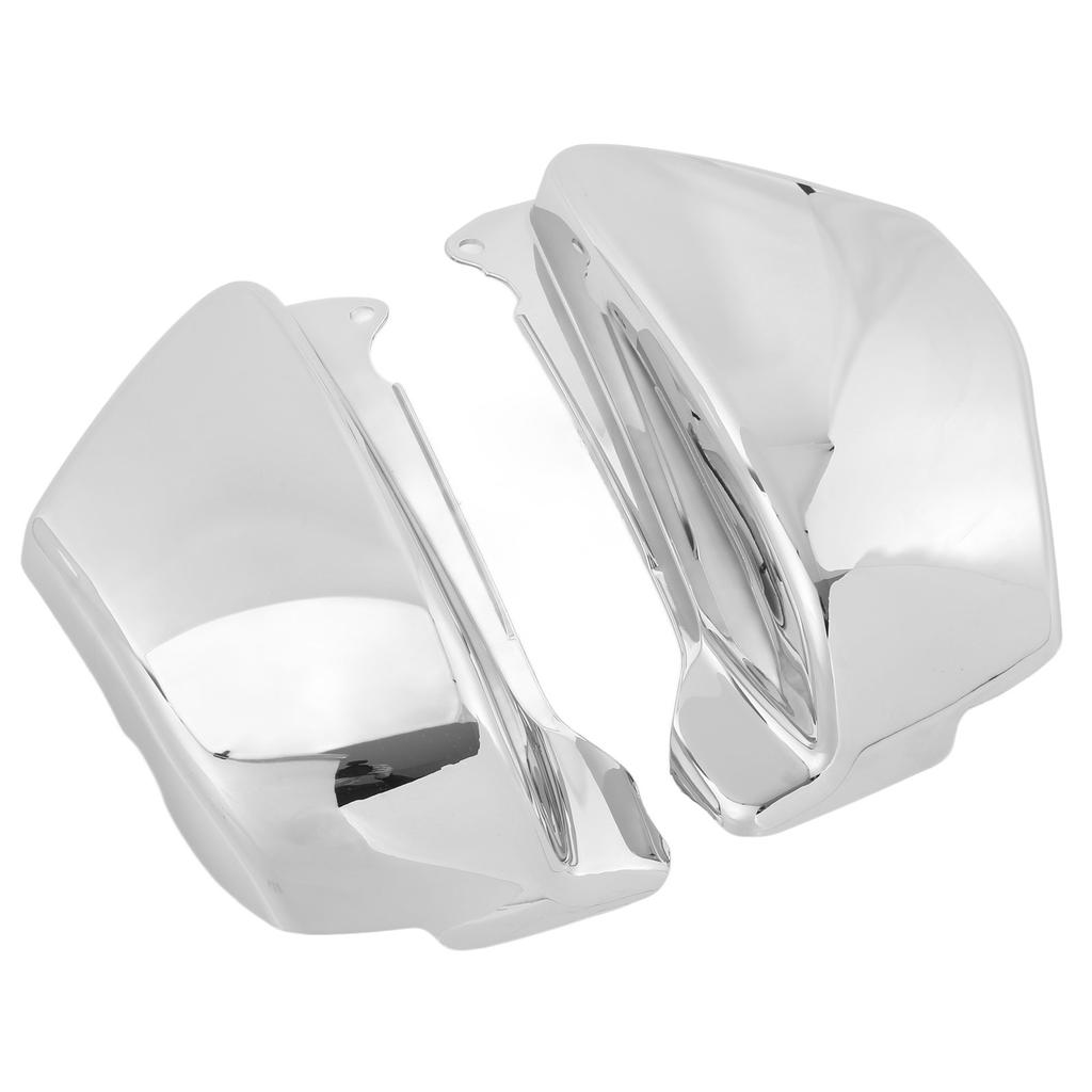2pcs Motorcycle Side Battery Fairing Cover Left Right ABS Wearproof Replacement for Magna VF750 VF750C 1994‑2004Chrome