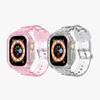 Watchband for Apple Watch Strap Band Series 45mm 44mm 41mm Transparent for Iwatch 3 Ultra 49mm 40mm