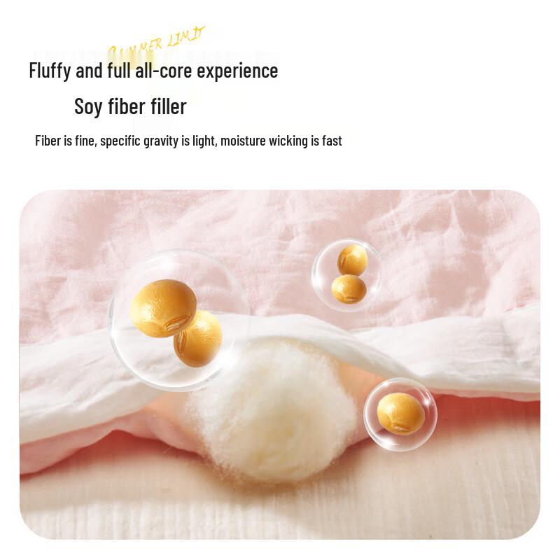 Caiyang Kühlende Sojafaser Waschbare Sommerdecke