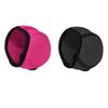 No Flap Ear Wrap Adjustable No Shake Ear Wrap with Calming Hoodie Pet Ear Cover Muffs for Bathing Grooming Drying & Noise Relief