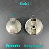 6mm Metall-KnebelSchalter für Erdgas- & Flüssiggasherde