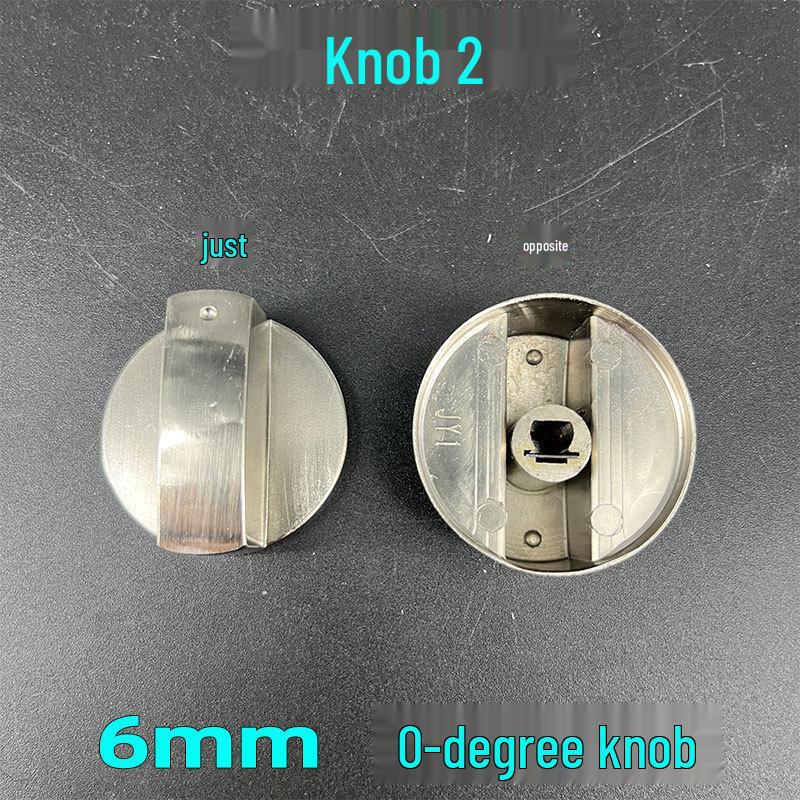 6mm Metal Knob Switch for Natural Gas & LPG Stoves
