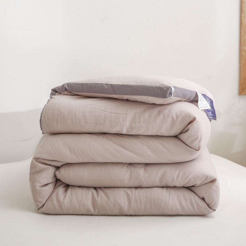 Lightweight Feathers Down Comforter Cooling Feathers Duvet For Warm Weather Organic Cotton Fill Down Quilt Thin Summer Duvet