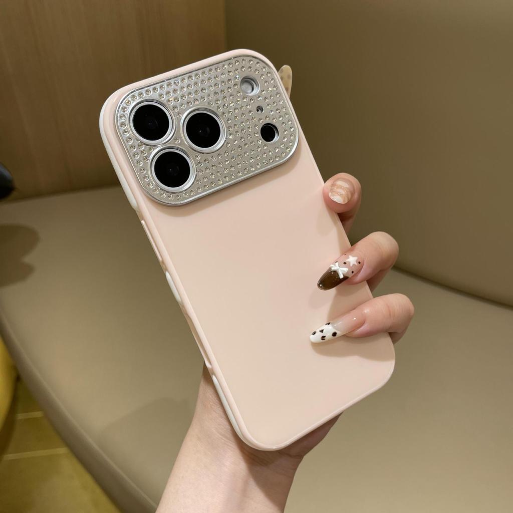 Luxuriöses Diamant-Objektivgehäuse für iPhone 17 Pro Max: Verwandelt das iPhone 16 sofort in ein 14/15.
