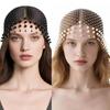 Hohles Perlenquasten-Haarhut Perlenquasten Luxus-Kopfbedeckungen Brautaccessoires