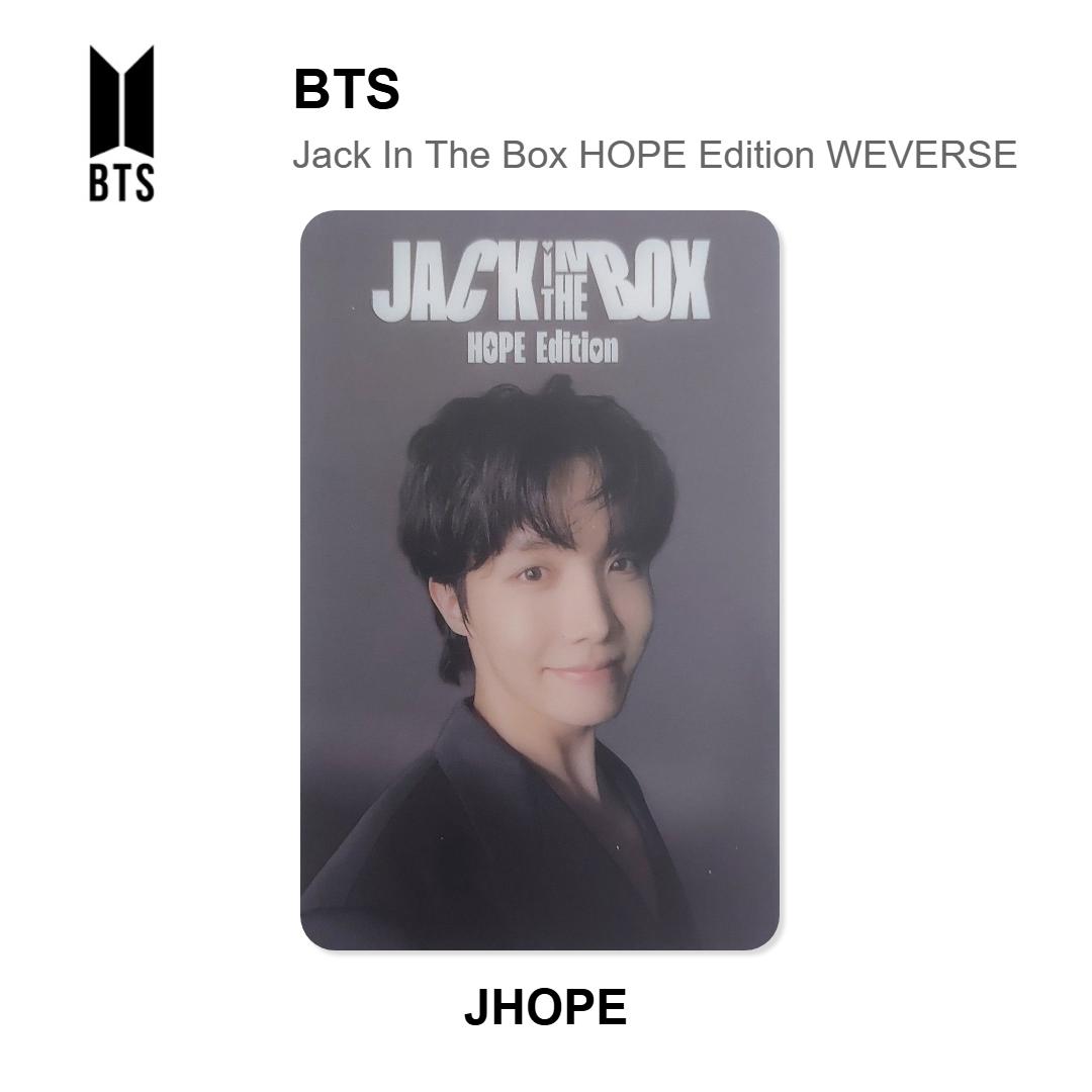 BTS Jack In The Box HOPE Edition WEVERSE Official Photocard J-Hope 03