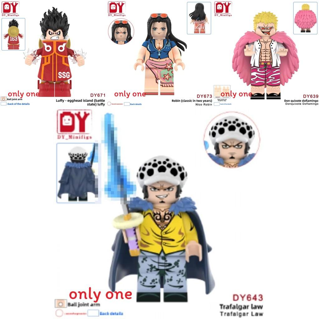 One Piece Plastic Building Blocks Set With Diy Assembly For Creative Kids And Teens