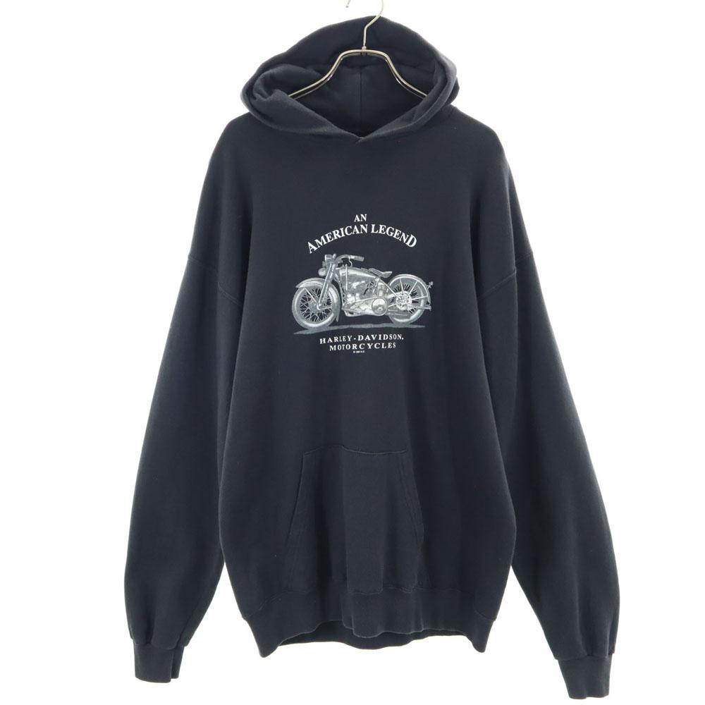 Harley Davidson 90-tallet Laget i USA Opphavsrett Langermet Sweatshirts Herre Brukt